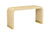 Waterfall console in cream raffia - Jamie Merida Collection for Chelsea House